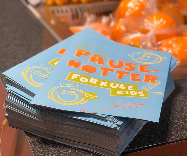 PAUSENØTTER FOR KULE KIDS – Aktivitetshefte
